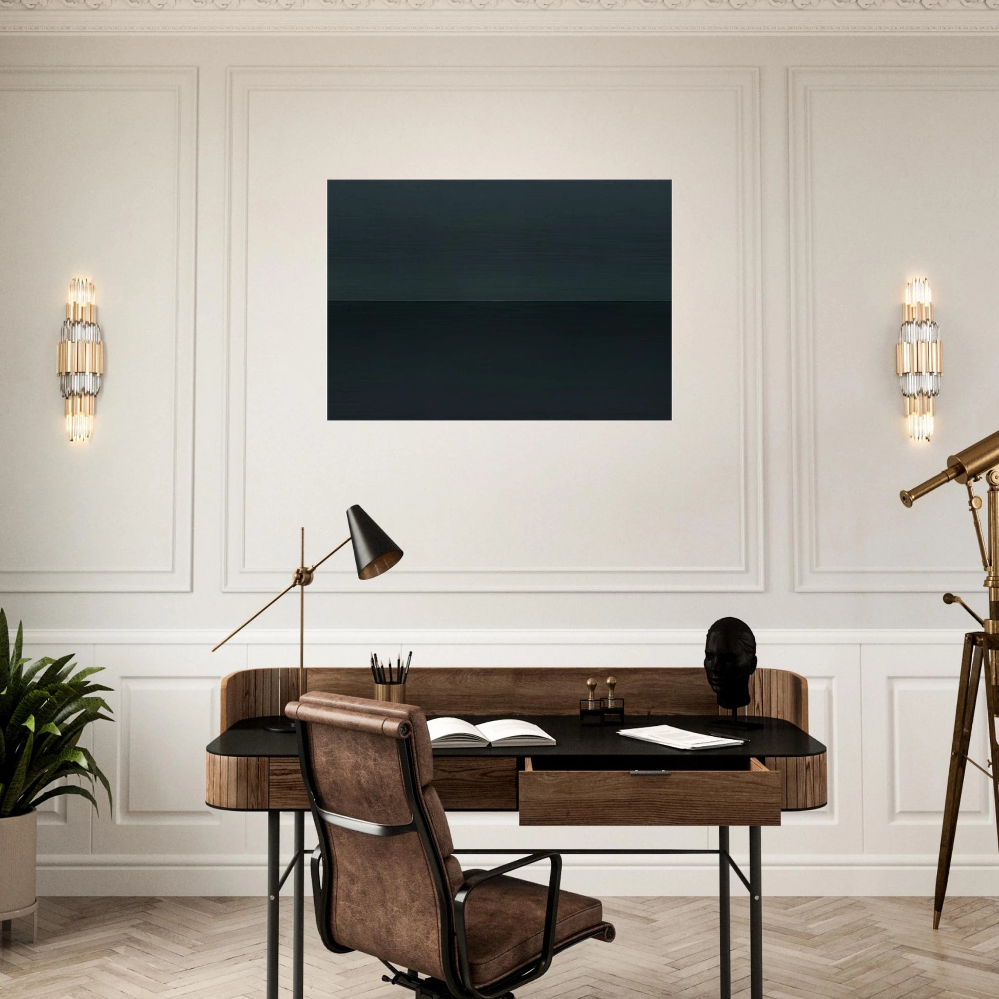 Adriatic - 1973 - Brice Marden Brushed Aluminum Print - 70x100 cm / 28x40 inches | Brice Marden Aluminum Print | Brice Marden Prints