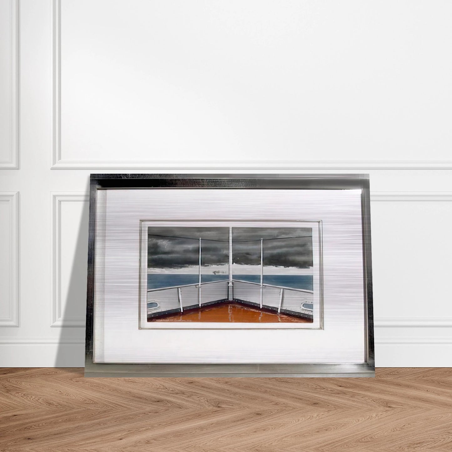 On the Great Lakes - 1953 - Clarence Holbrook Carter Brushed Aluminum Print - 70x100 cm / 28x40 inches | Clarence Holbrook Carter Aluminum Print | Clarence Holbrook Carter Prints