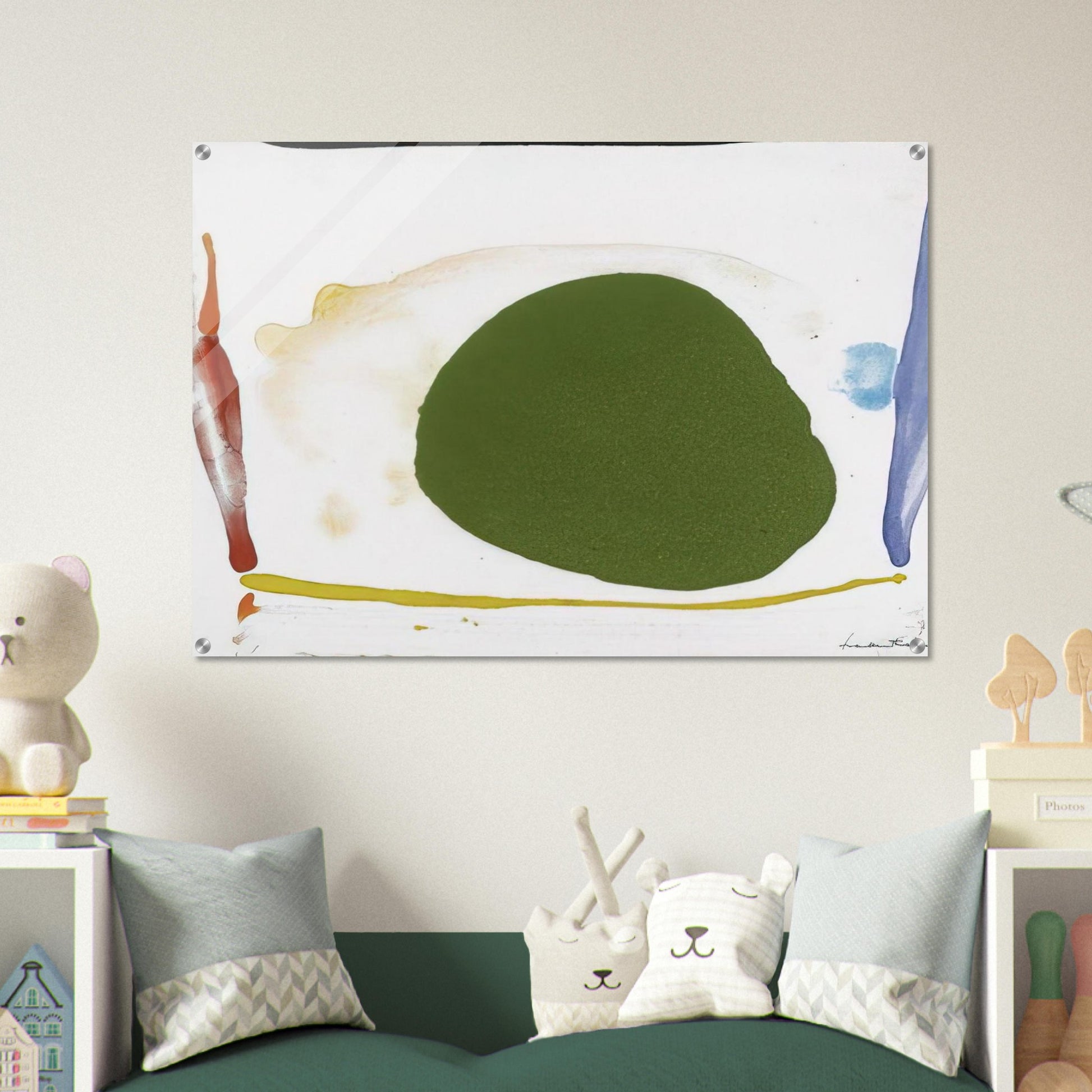 Thanksgiving Day - 1973 - Helen Frankenthaler Acrylic Print - 70x100 cm / 28x40″ inches | Helen Frankenthaler Wall Art | Helen Frankenthaler Prints