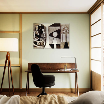 Armchair  California  - Pablo Picasso Brushed Aluminum Print - 70x100 cm / 28x40 inches | Pablo Picasso Aluminum Print | Pablo Picasso Prints