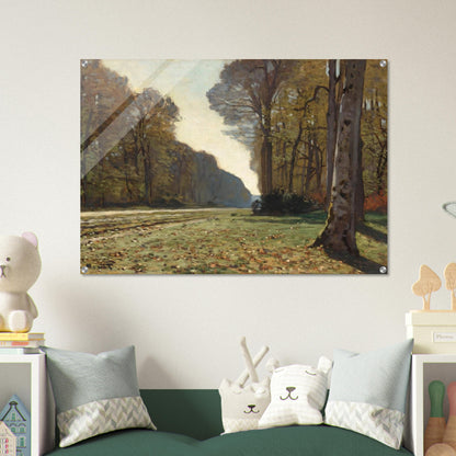 The Pave de Chailly - claude monet Acrylic Print - 70x100 cm / 28x40″ inches