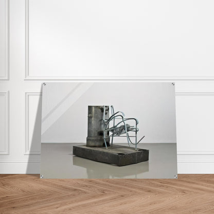 NILE THRONE GLUT 1992 - Robert Rauschenberg Acrylic Print - 70x100 cm / 28x40″ inches