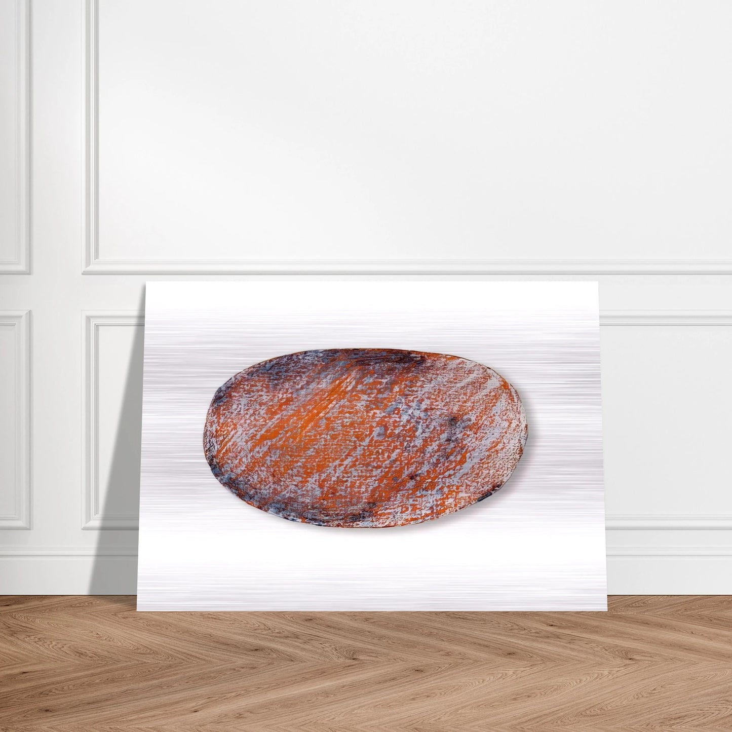 OHNE TITEL F R PETER DIBKE 1970 - BLINKY PALERMO Brushed Aluminum Print - 70x100 cm / 28x40 inches | BLINKY PALERMO Aluminum Print | BLINKY PALERMO Prints