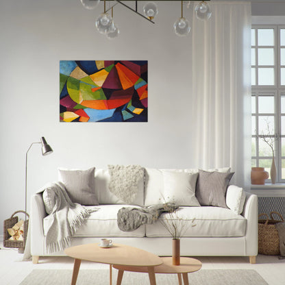 Synchromy - 1916 - Morgan Russell Brushed Aluminum Print - 70x100 cm / 28x40 inches | Morgan Russell Aluminum Print | Morgan Russell Prints
