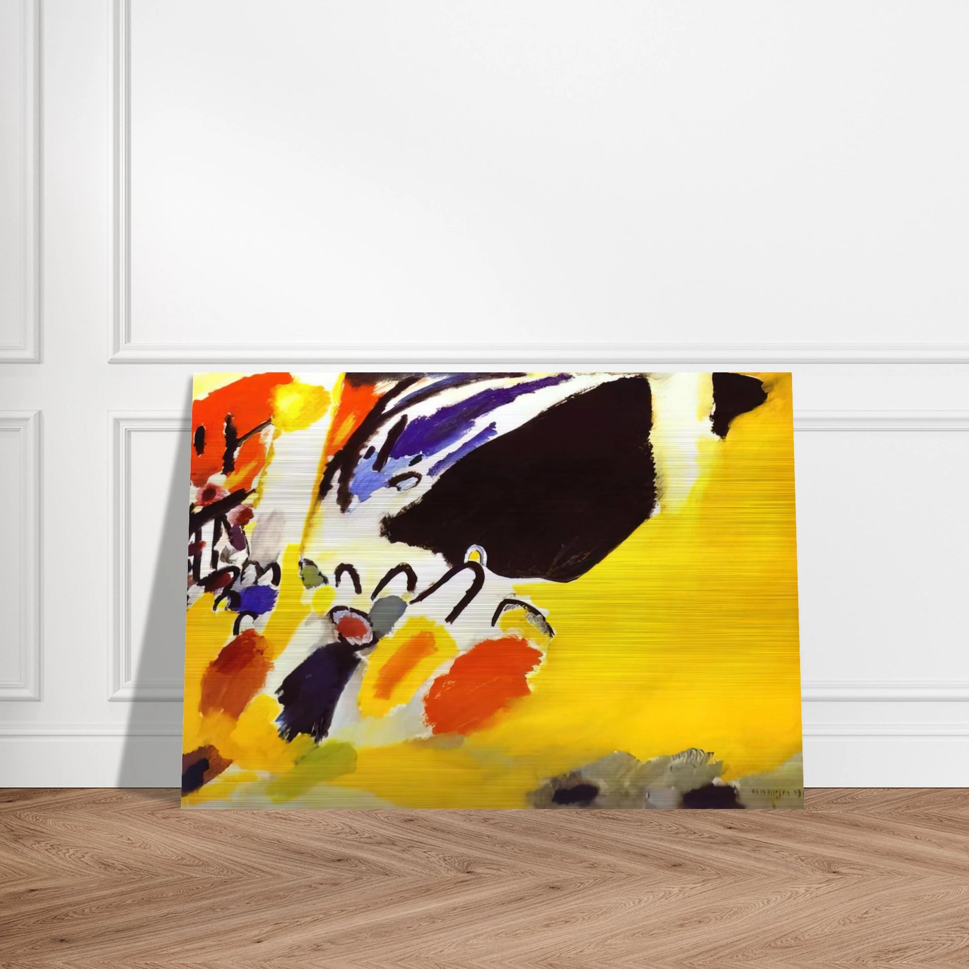 IMPRESSION III CONCERT 1911 - Wassily Kandinsky Brushed Aluminum Print - 70x100 cm / 28x40 inches | Wassily Kandinsky Aluminum Print | Wassily Kandinsky Prints