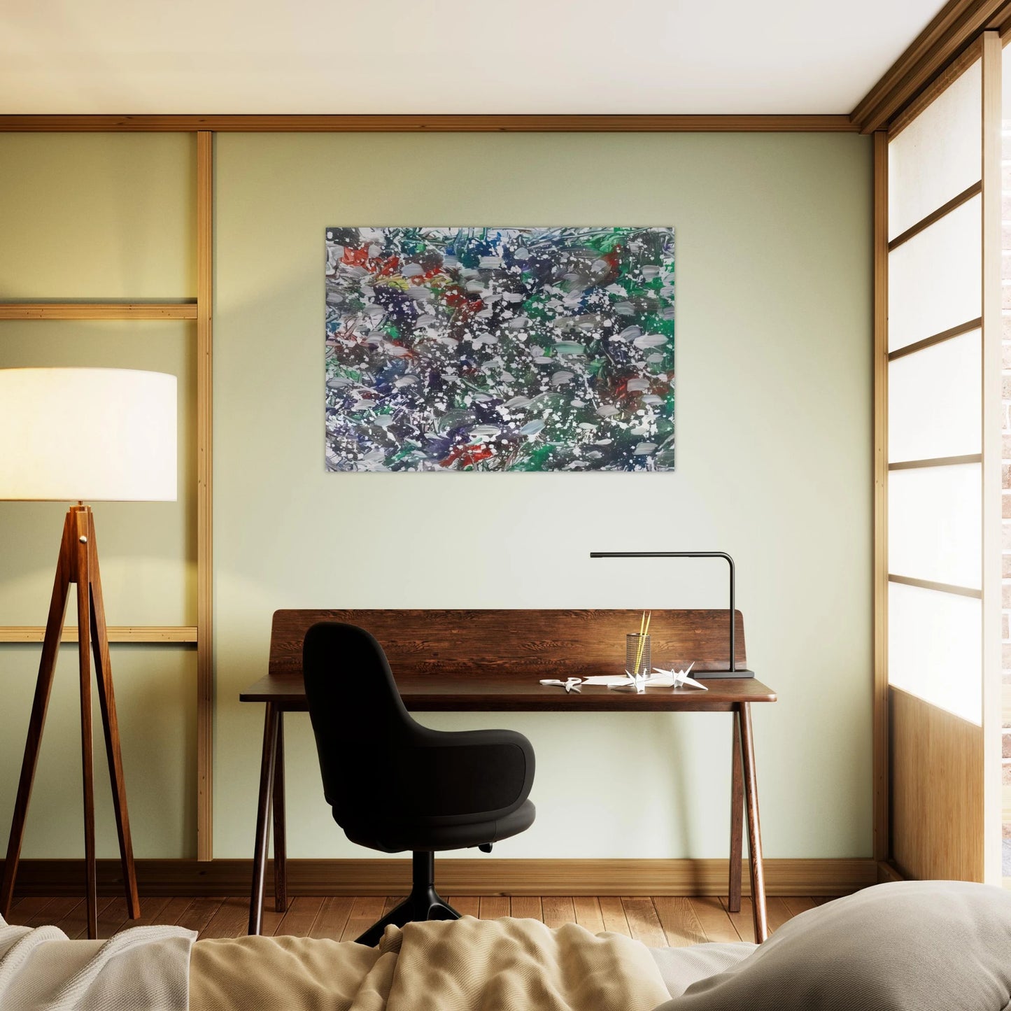 Neigeoliale - Marcel Barbeau Brushed Aluminum Print - 70x100 cm / 28x40 inches | Marcel Barbeau Aluminum Print | Marcel Barbeau Prints