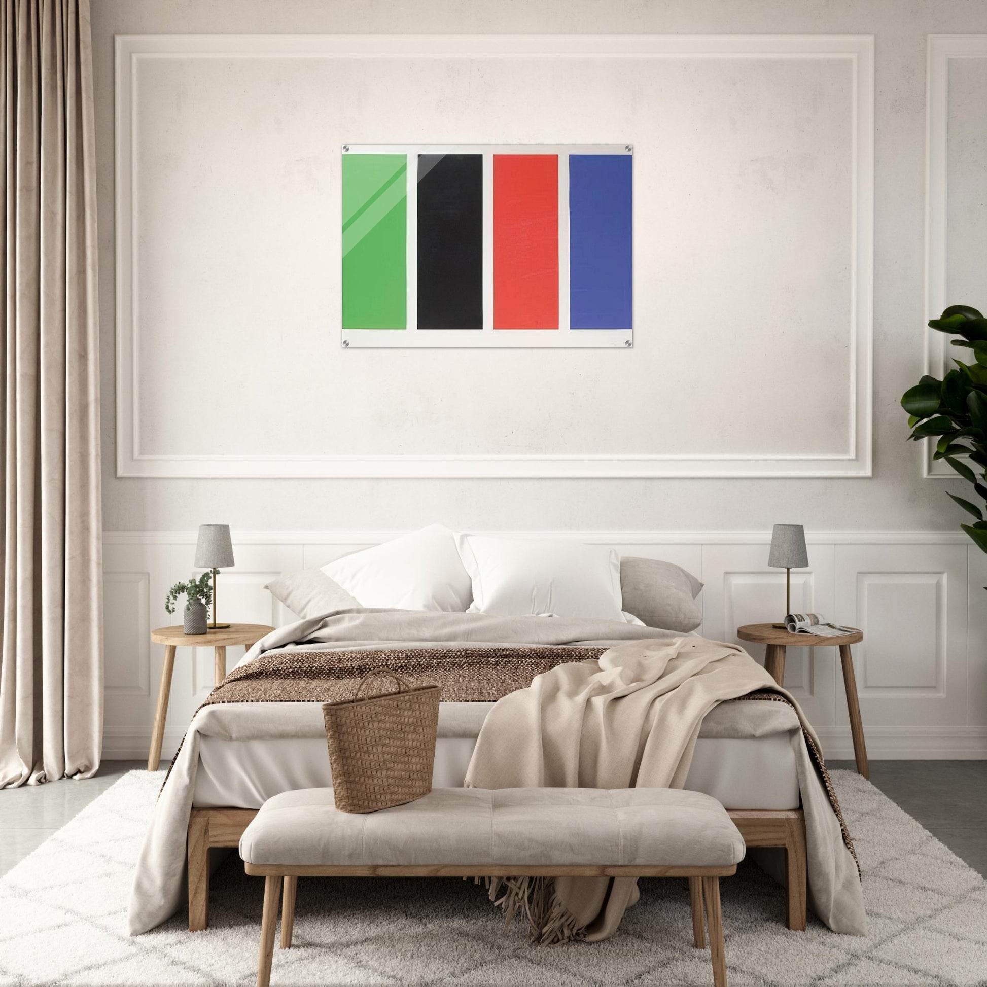 Four Panels - Ellsworth Kelly Acrylic Print - 70x100 cm / 28x40″ inches