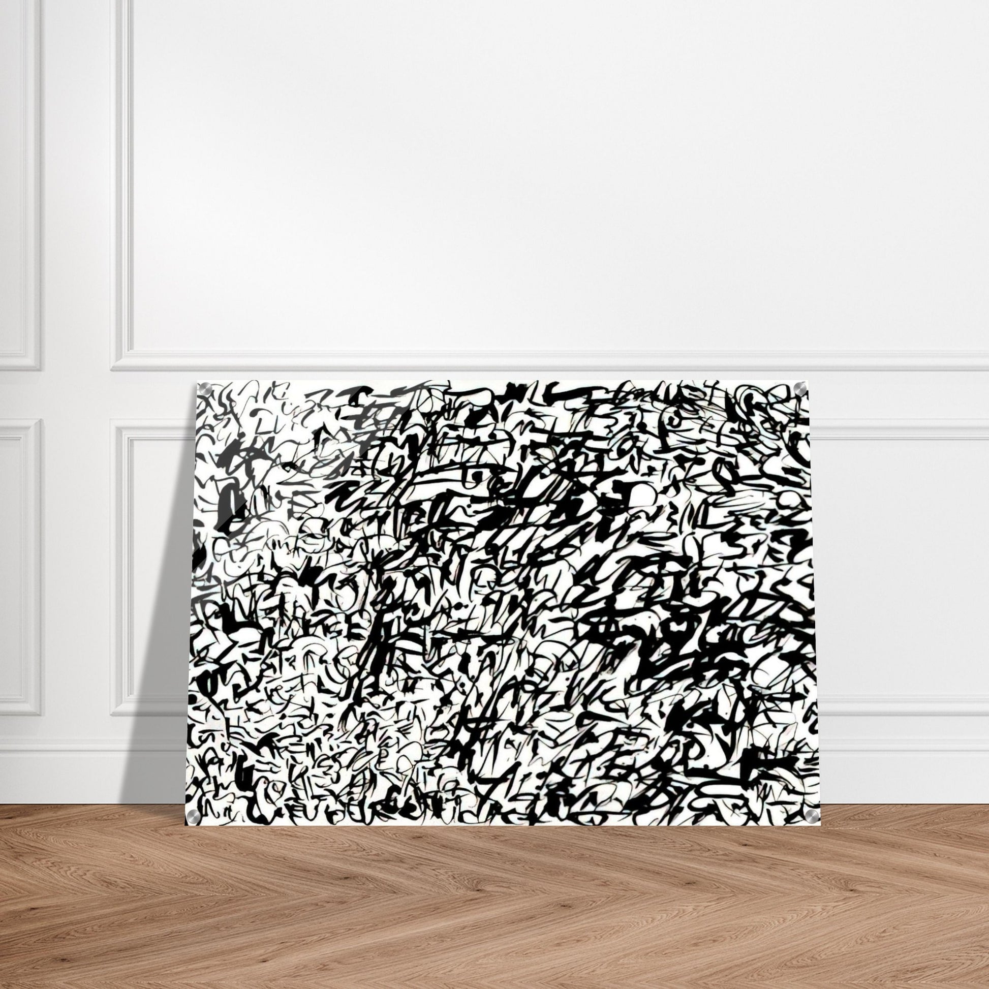 UNTITLED 1978 2 - Keith Haring Acrylic Print - 70x100 cm / 28x40″ inches | Keith Haring Art For Sale
