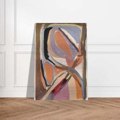 Untitled - 1972 - Bram van Velde Brushed Aluminum Print - 70x100 cm / 28x40 inches | Bram van Velde Aluminum Print | Bram van Velde Prints