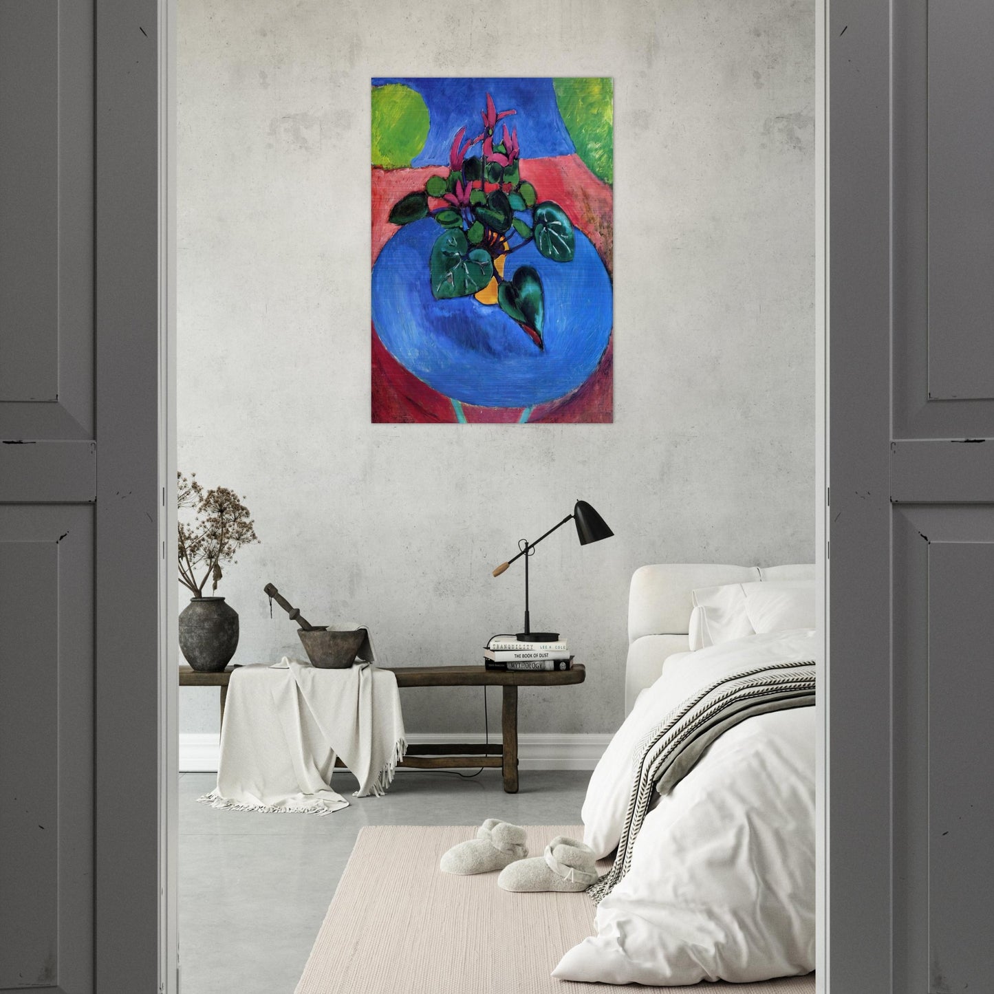 CYCLAMEN POURPRE 1912 - Henri Matisse Brushed Aluminum Print - 70x100 cm / 28x40 inches | Henri Matisse Aluminum Print | Henri Matisse Prints