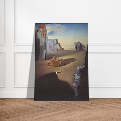 SHADES OF NIGHT DESCENDING - Salvador Dali Brushed Aluminum Print - 70x100 cm / 28x40 inches | Salvador Dali Aluminum Print | Salvador Dali Prints