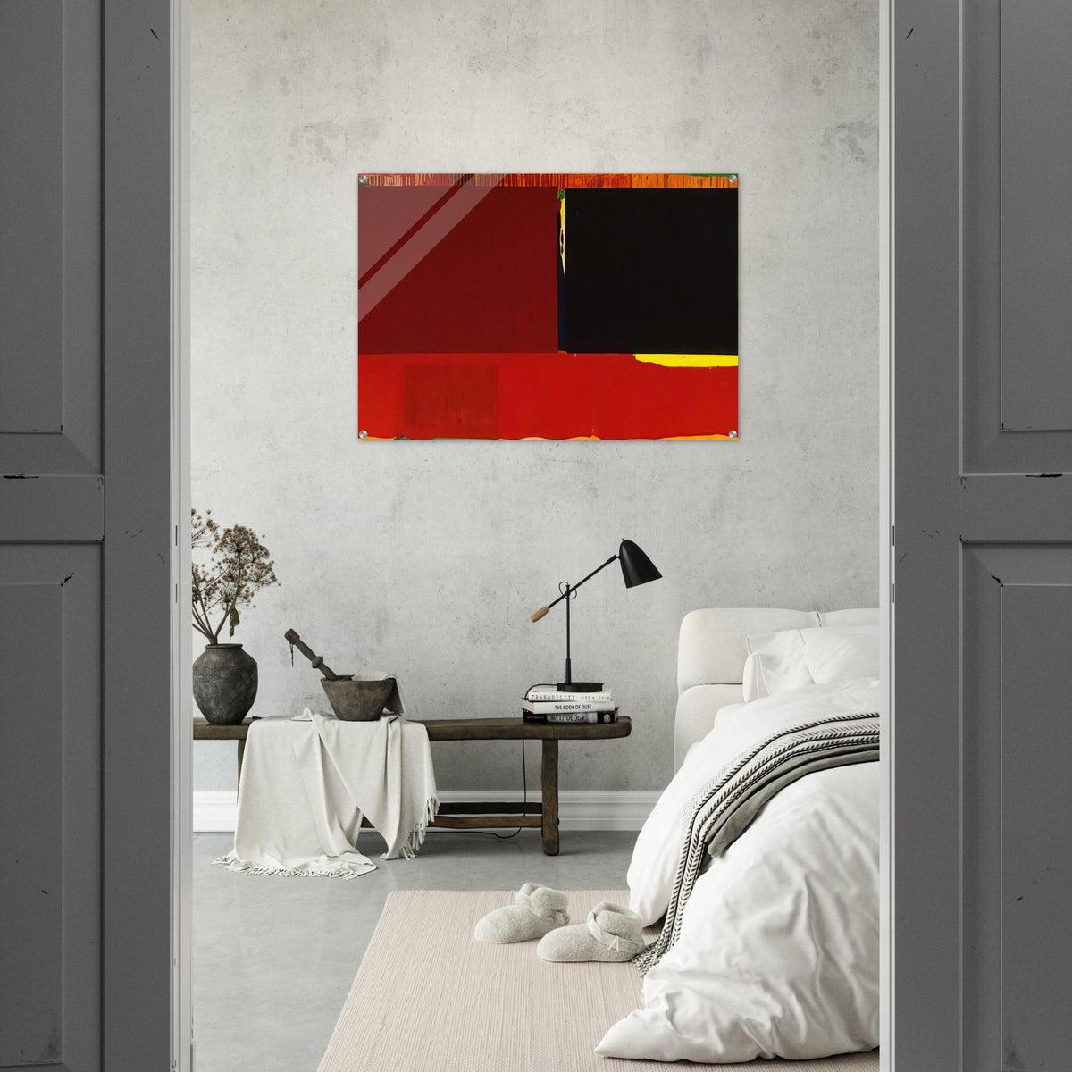 29. 03. 60 - 1960 - John Hoyland Acrylic Print - 70x100 cm / 28x40″ inches | John Hoyland Wall Art | John Hoyland Prints