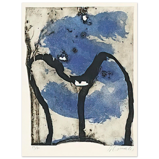 Emil Schumacher - 31972 - 1972  75x100 cm / 30x40inches Fine Art Poster