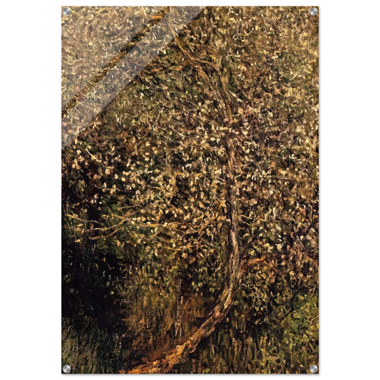 Apple Trees in Blossom by the Water - claude monet Acrylic Print - 70x100 cm / 28x40″ inches | claude monet Wall Art | claude monet Prints