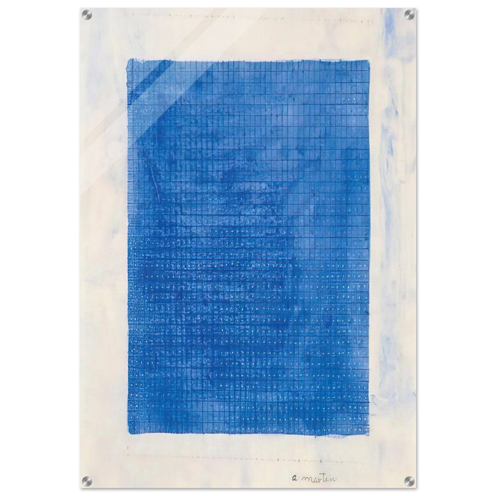 Stars - Agnes Martin Acrylic Print - 70x100 cm / 28x40″ inches | Agnes Martin Wall Art | Agnes Martin Prints