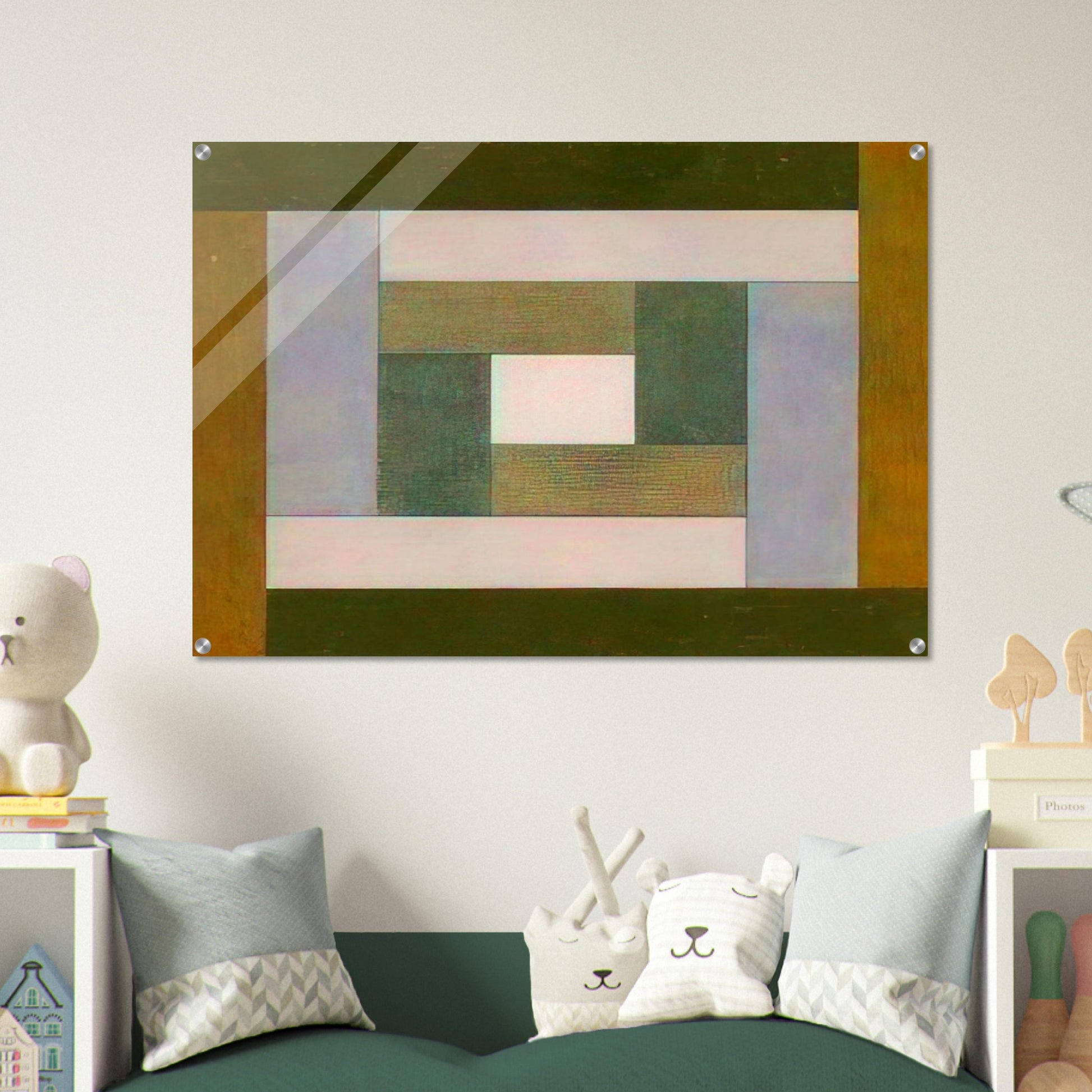 Etudes Bauhaus A - 1929 - Victor Vasarely Acrylic Print - 70x100 cm / 28x40″ inches