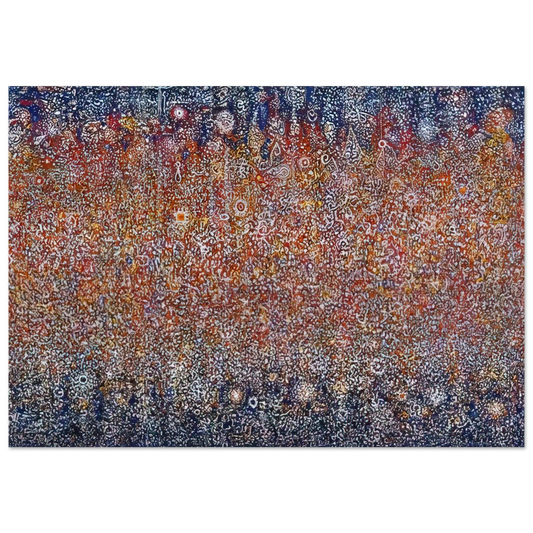 Celebration, Birth - 1976 - Richard Pousette-Dart Brushed Aluminum Print - 70x100 cm / 28x40 inches | Richard Pousette-Dart Aluminum Print | Richard Pousette-Dart Prints