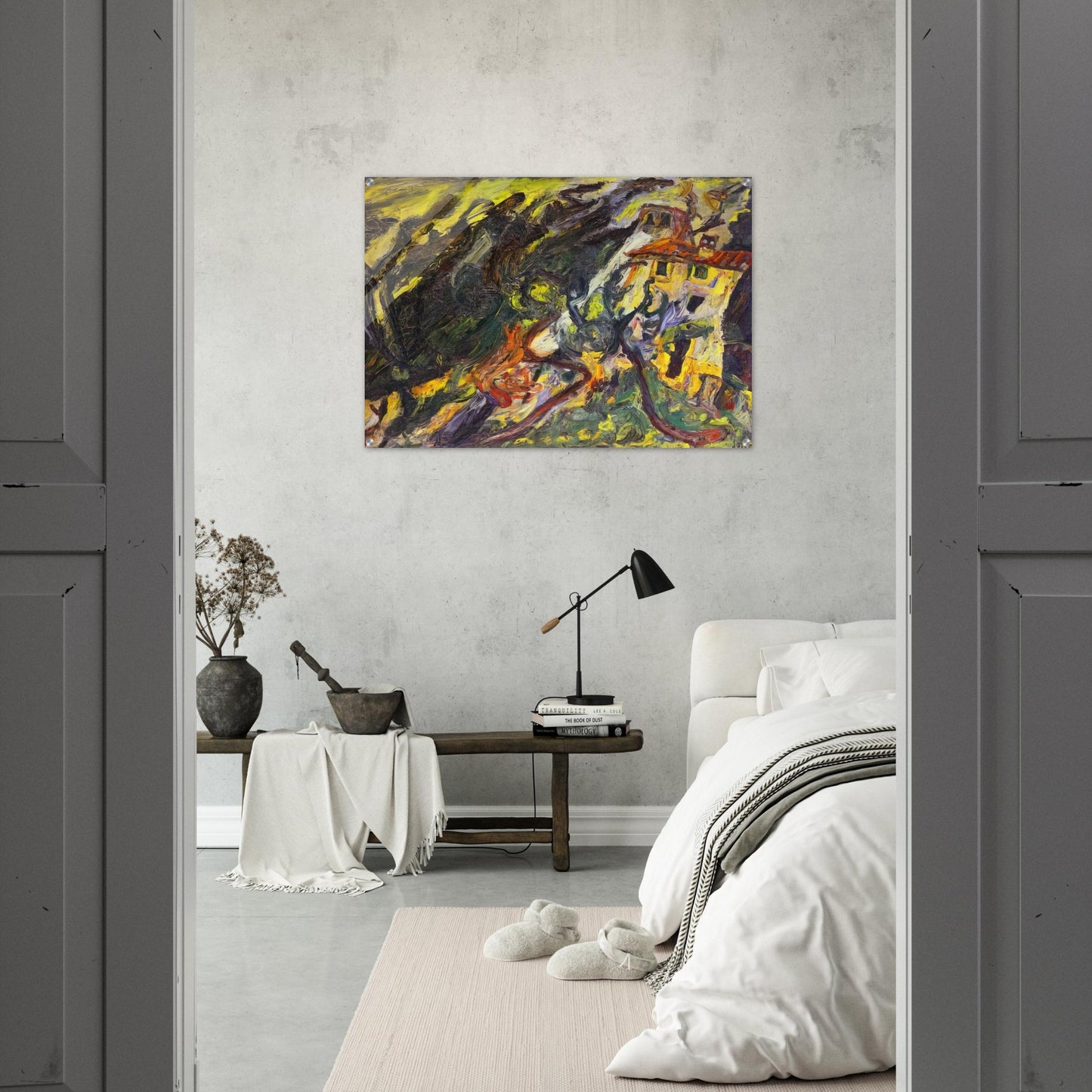 GORGE DE LOUP SUR VENCE - Chaim Soutine Acrylic Print - 70x100 cm / 28x40″ inches | Chaim Soutine Wall Art | Chaim Soutine Prints