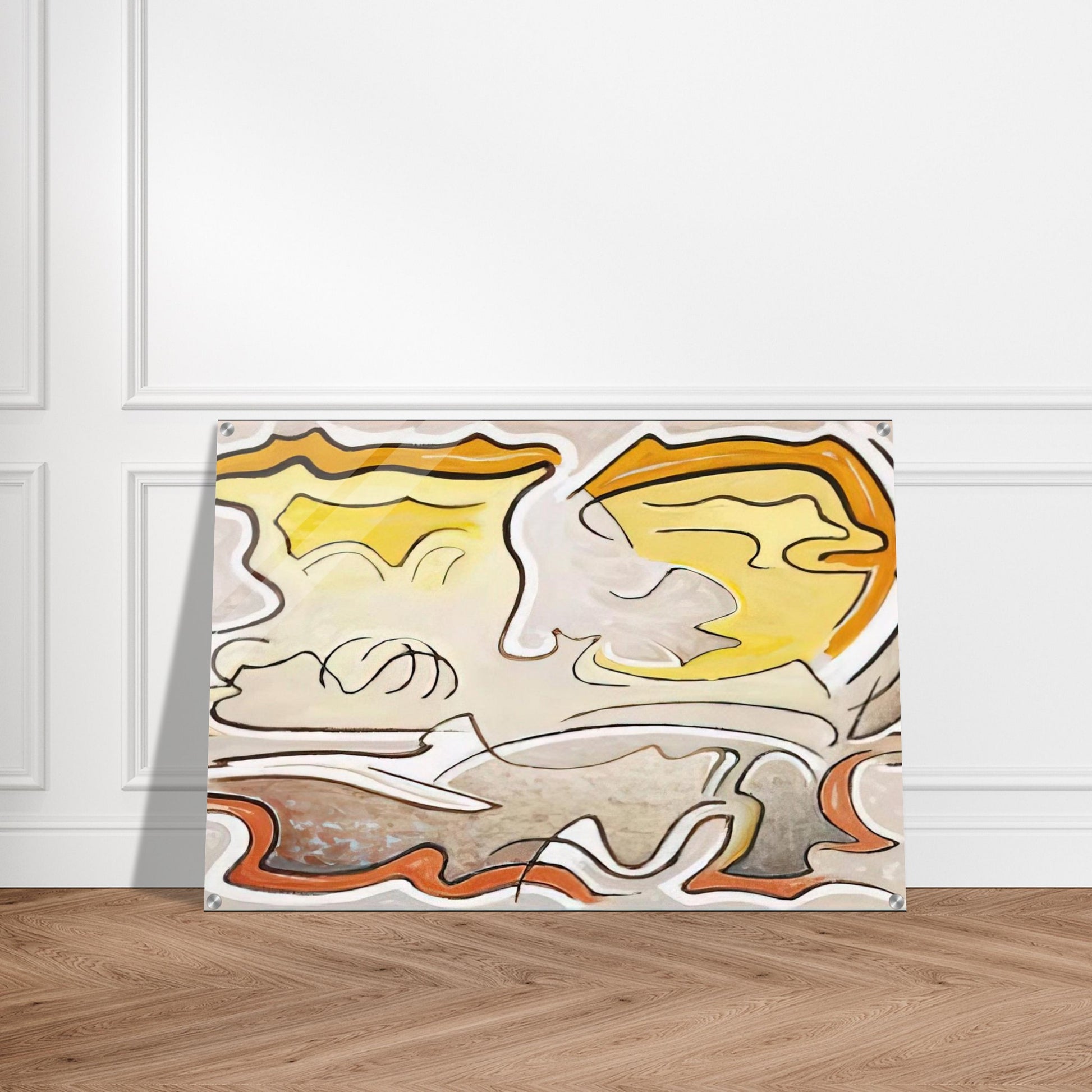 LSH 83 - 1957 - Lawren Harris Acrylic Print - 70x100 cm / 28x40″ inches | Lawren Harris Wall Art | Lawren Harris Prints