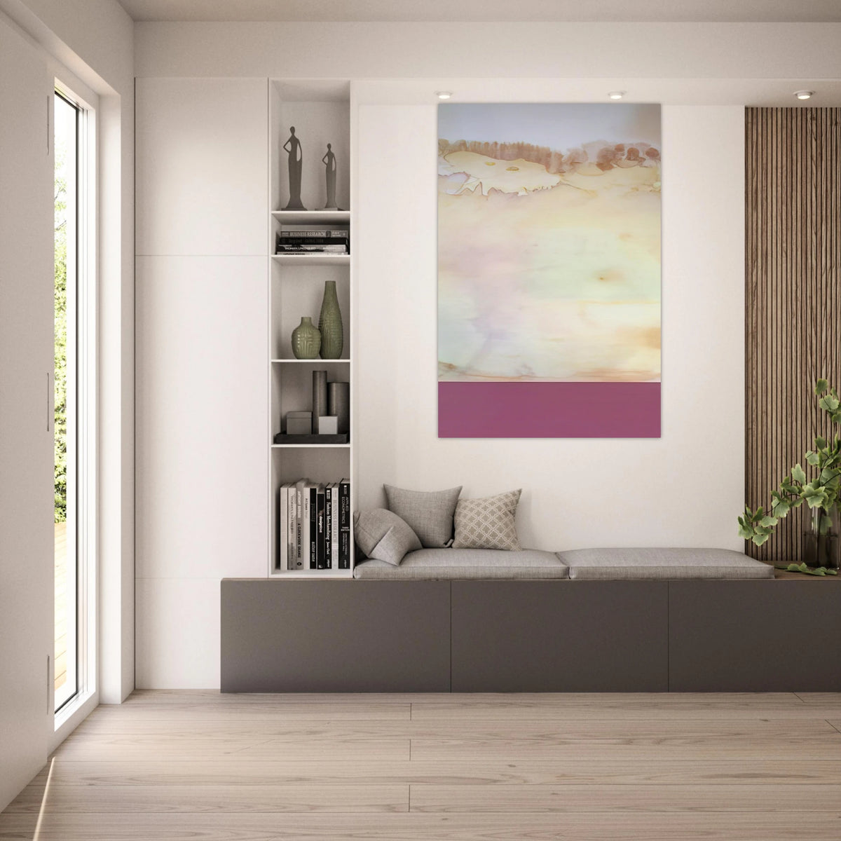 Akrab - 1969 - Ronnie Landfield Art Prints - 100x150 cm / 40x60″ inches | Ronnie Landfield Poster | Ronnie Landfield Prints