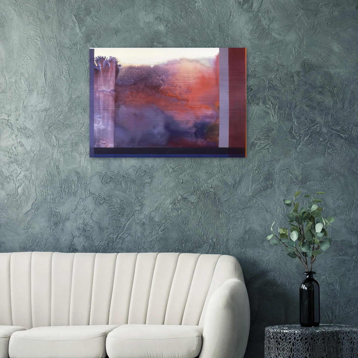 Rose's Painting - 1986 - Ronnie Landfield Brushed Aluminum Print - 70x100 cm / 28x40 inches | Ronnie Landfield Aluminum Print | Ronnie Landfield Prints