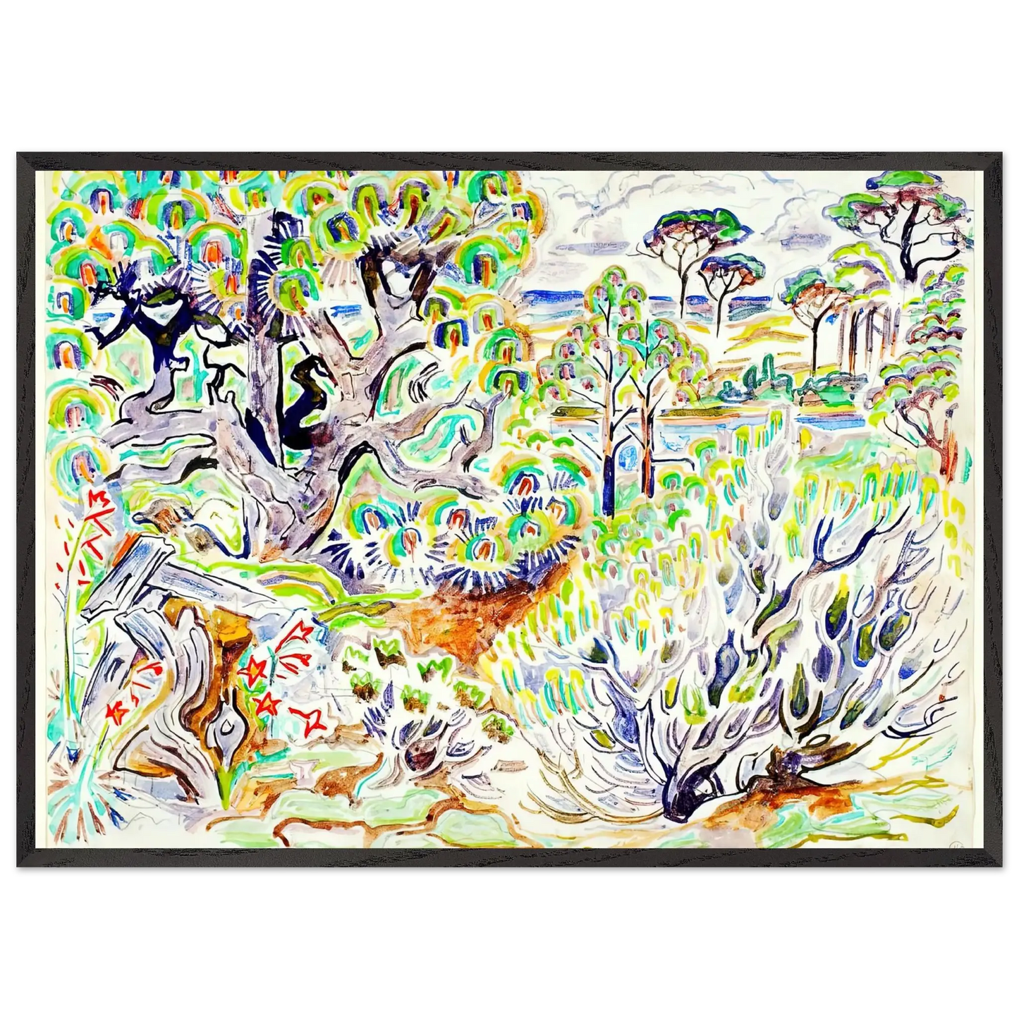 Walter Inglis Anderson - Walter Anderson Wall art - 30x45 cm / 12x18 Inches - Fine Art Poster - -