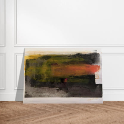 Deep Sun - 1983 - Helen Frankenthaler Brushed Aluminum Print - 70x100 cm / 28x40 inches | Helen Frankenthaler Aluminum Print | Helen Frankenthaler Prints