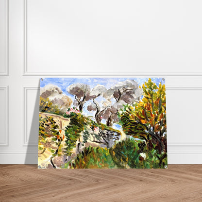 OLIVE TREES RENOIR S GARDEN IN CAGNES 1917 - Henri Matisse Acrylic Print - 70x100 cm / 28x40″ inches