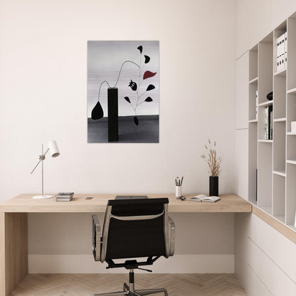 POMEGRANATE 1949 - Alexander Calder Brushed Aluminum Print - 70x100 cm / 28x40 inches | Alexander Calder Aluminum Print | Alexander Calder Prints