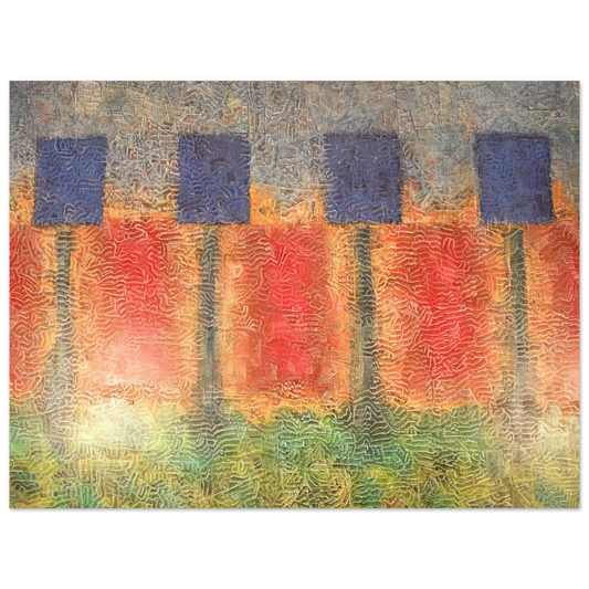 Jimmy Ernst - Dusklight - 1980  75x100 cm / 30x40inches Fine Art Poster