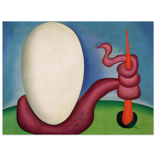 Tarsila do Amaral - The Egg  75x100 cm / 30x40inches Fine Art Poster