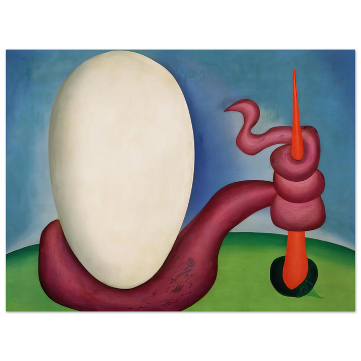Tarsila do Amaral - The Egg  75x100 cm / 30x40inches Fine Art Poster