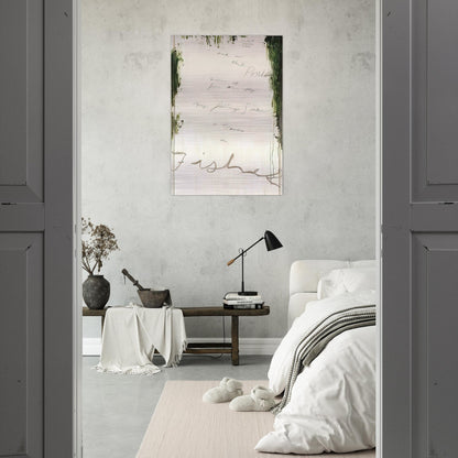 Untitled Part I - Cy Twombly Brushed Aluminum Print - 70x100 cm / 28x40 inches | Cy Twombly Aluminum Print | Cy Twombly Prints