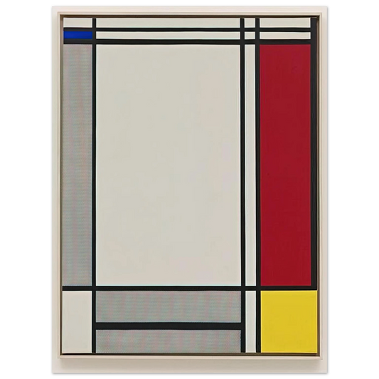 Roy Lichtenstein - NON OBJECTIVE I 1964  75x100 cm / 30x40inches Fine Art Poster