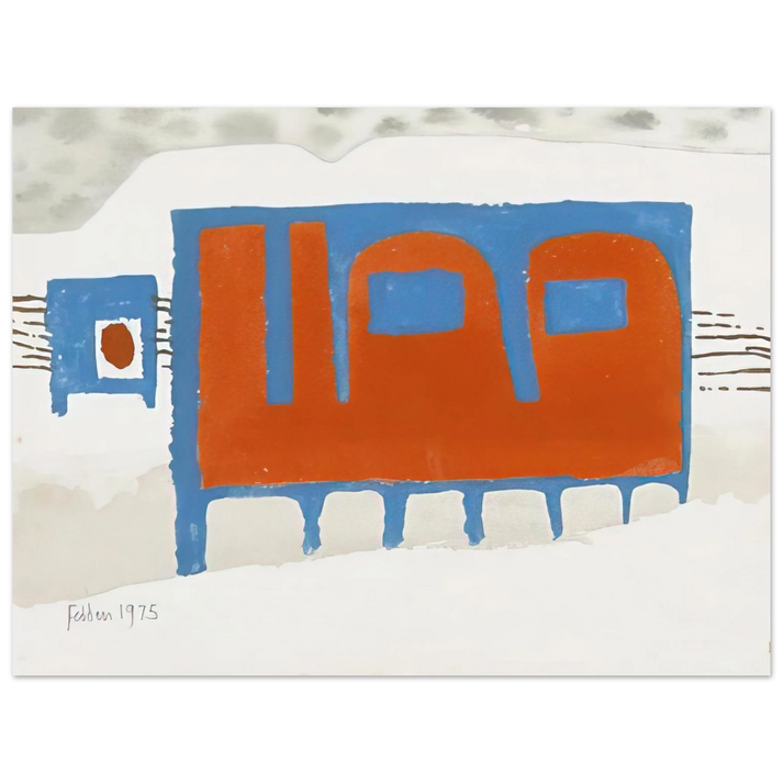 Mary Fedden - Untitled - 1975  75x100 cm / 30x40inches Fine Art Poster