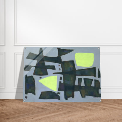-12° - 1956 - Alfred Manessier Acrylic Print - 70x100 cm / 28x40″ inches