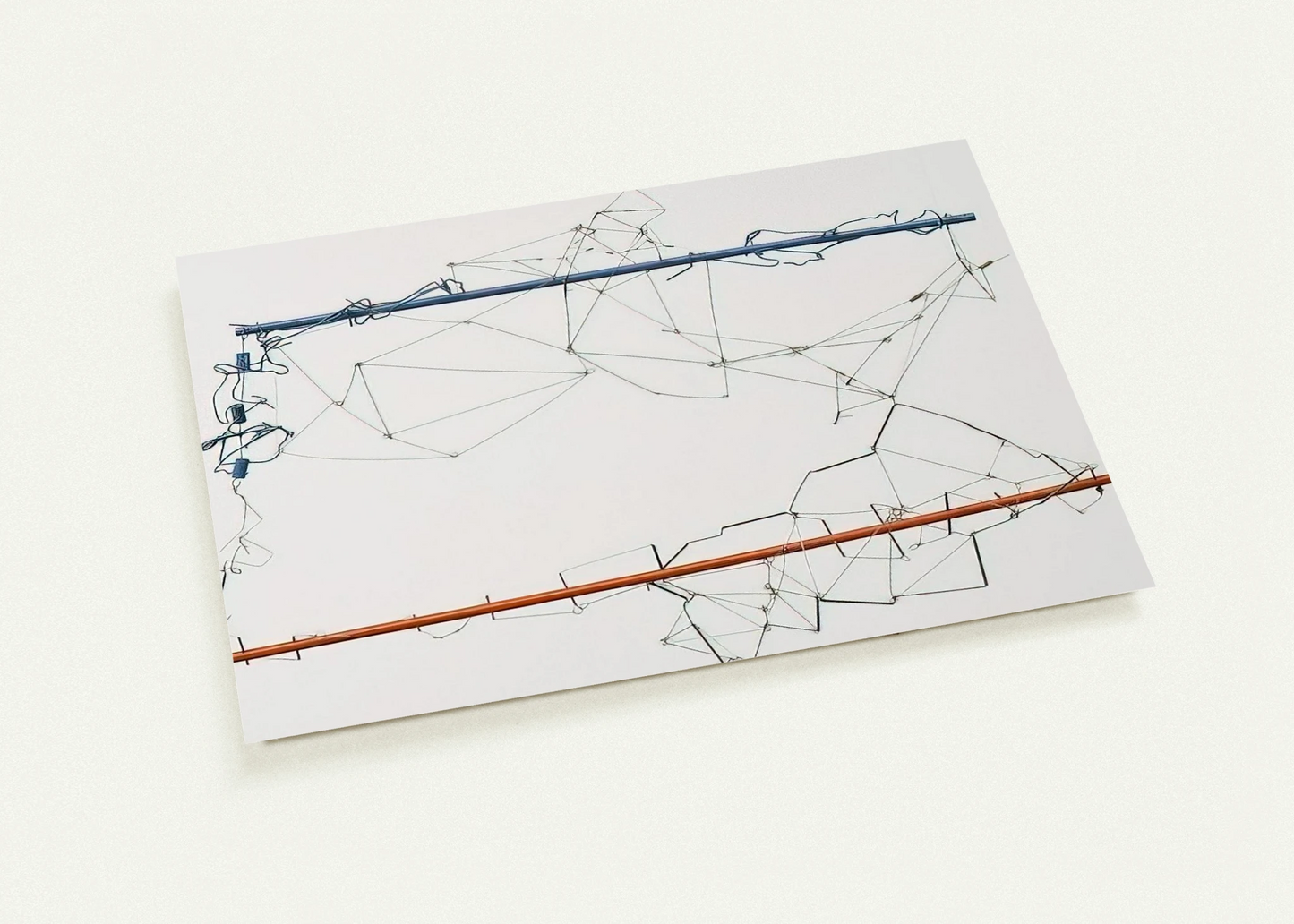 Drawing without Paper 8425 and 8426 - 1984 By Gego Pack of 10 Post Cards | Gego Post Cards | A6 (10.5 x 14.8 cm) - 4.1 x 5.8 inches