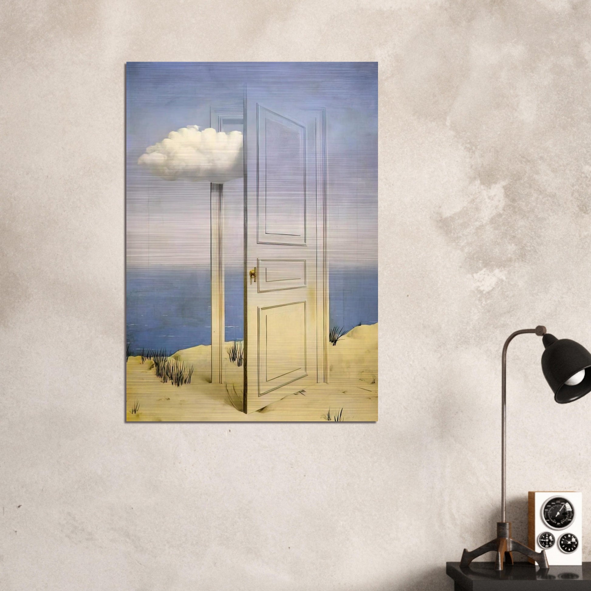 THE VICTORY 1939 - Rene Magritte Brushed Aluminum Print - 70x100 cm / 28x40 inches | Rene Magritte Aluminum Print | Rene Magritte Prints