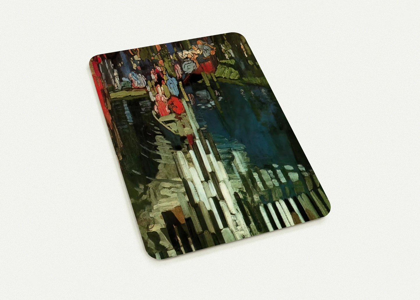 Piano Keys Lake By Frantisek Kupka Pack of 10 Post Cards | Frantisek Kupka Post Cards | A6 (10.5 x 14.8 cm) - 4.1 x 5.8 inches