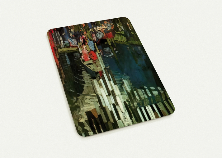 Piano Keys Lake By Frantisek Kupka Pack of 10 Post Cards | Frantisek Kupka Post Cards | A6 (10.5 x 14.8 cm) - 4.1 x 5.8 inches