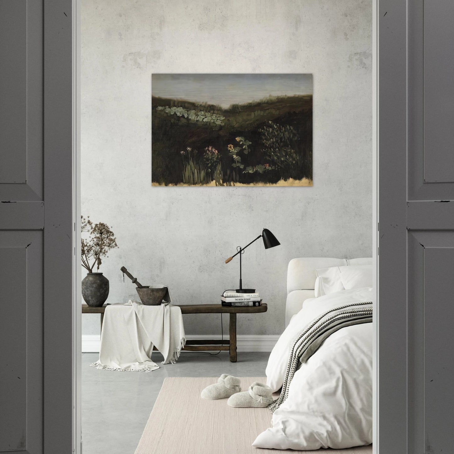 Sunflowers. Crimea - Arkhyp Kuindzhi Brushed Aluminum Print - 70x100 cm / 28x40 inches | Arkhyp Kuindzhi Aluminum Print | Arkhyp Kuindzhi Prints