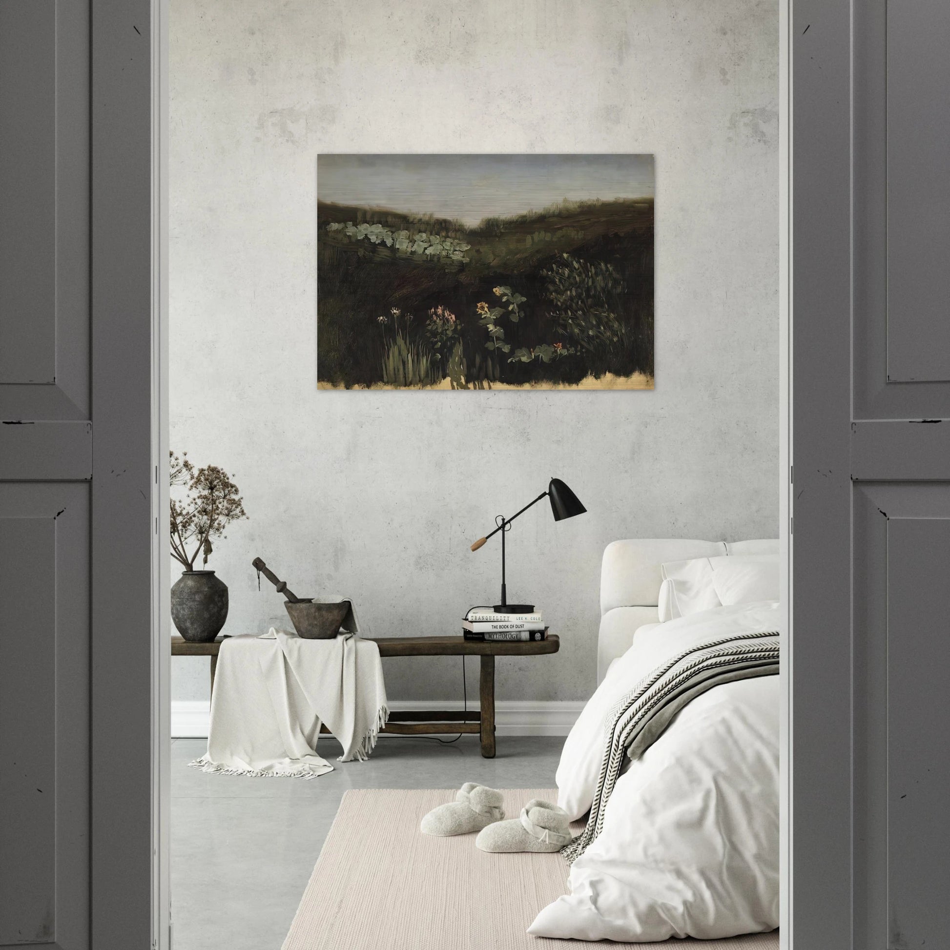 Sunflowers. Crimea - Arkhyp Kuindzhi Brushed Aluminum Print - 70x100 cm / 28x40 inches | Arkhyp Kuindzhi Aluminum Print | Arkhyp Kuindzhi Prints