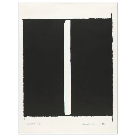 Barnett Newman - Canto III  75x100 cm / 30x40inches Fine Art Poster