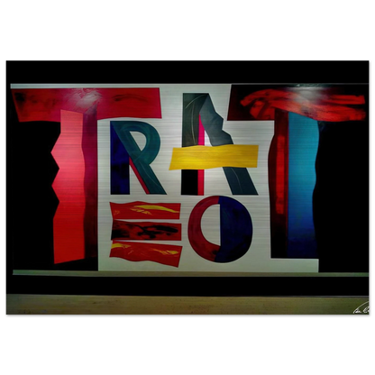 O Teatro - 2009 - Joao Vieira Brushed Aluminum Print - 70x100 cm / 28x40 inches | Joao Vieira Aluminum Print | Joao Vieira Prints