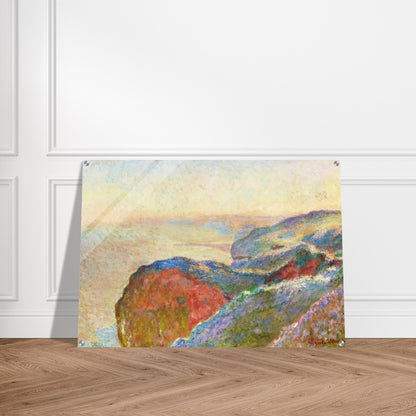 At Val Saint-Nicolas near Dieppe, Morning - claude monet Acrylic Print - 70x100 cm / 28x40″ inches