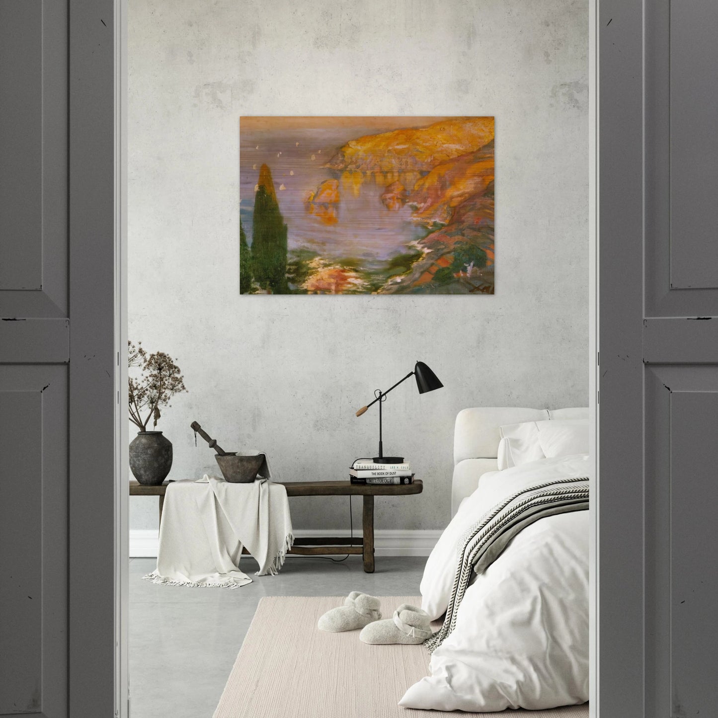 CALA NANS - Salvador Dali Brushed Aluminum Print - 70x100 cm / 28x40 inches | Salvador Dali Aluminum Print | Salvador Dali Prints