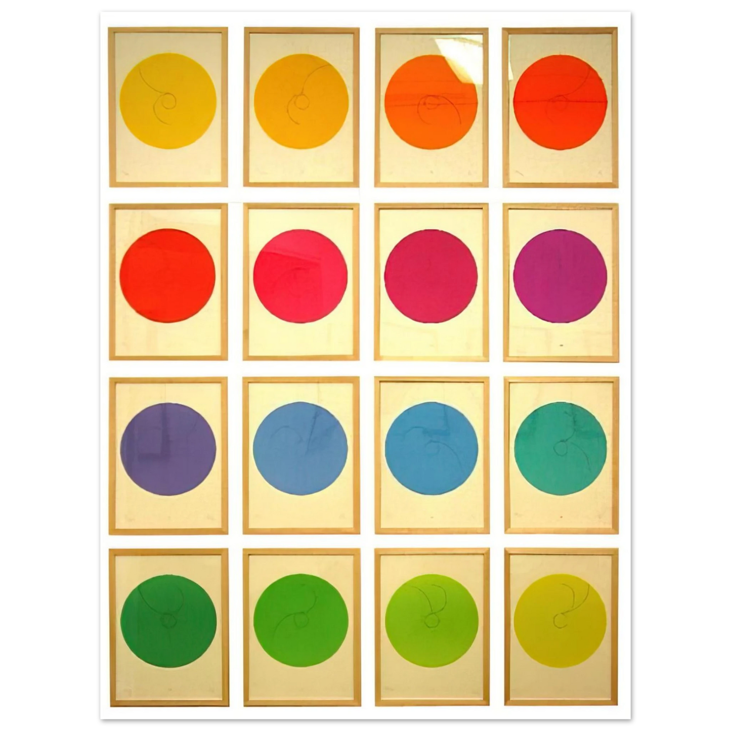 Max Bill - Constellations - 1974  75x100 cm / 30x40inches Fine Art Poster