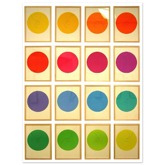 Max Bill - Constellations - 1974  75x100 cm / 30x40inches Fine Art Poster