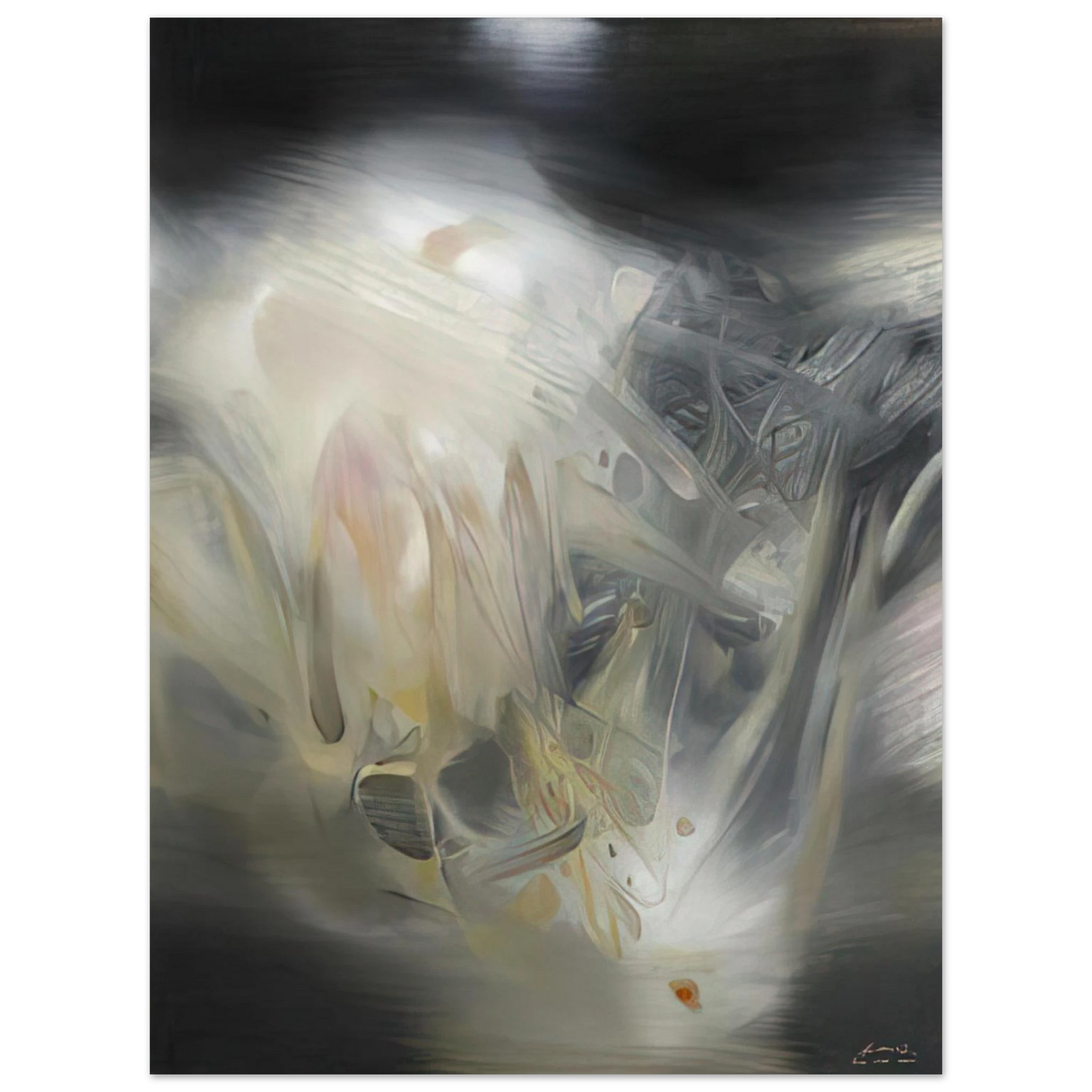 Chu teh Chun - UNTITLED 1976  75x100 cm / 30x40inches Fine Art Poster