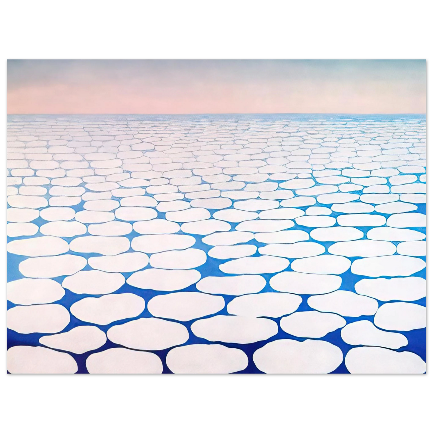 Georgia O'Keeffe - Sky above clouds III Fine Art Poster